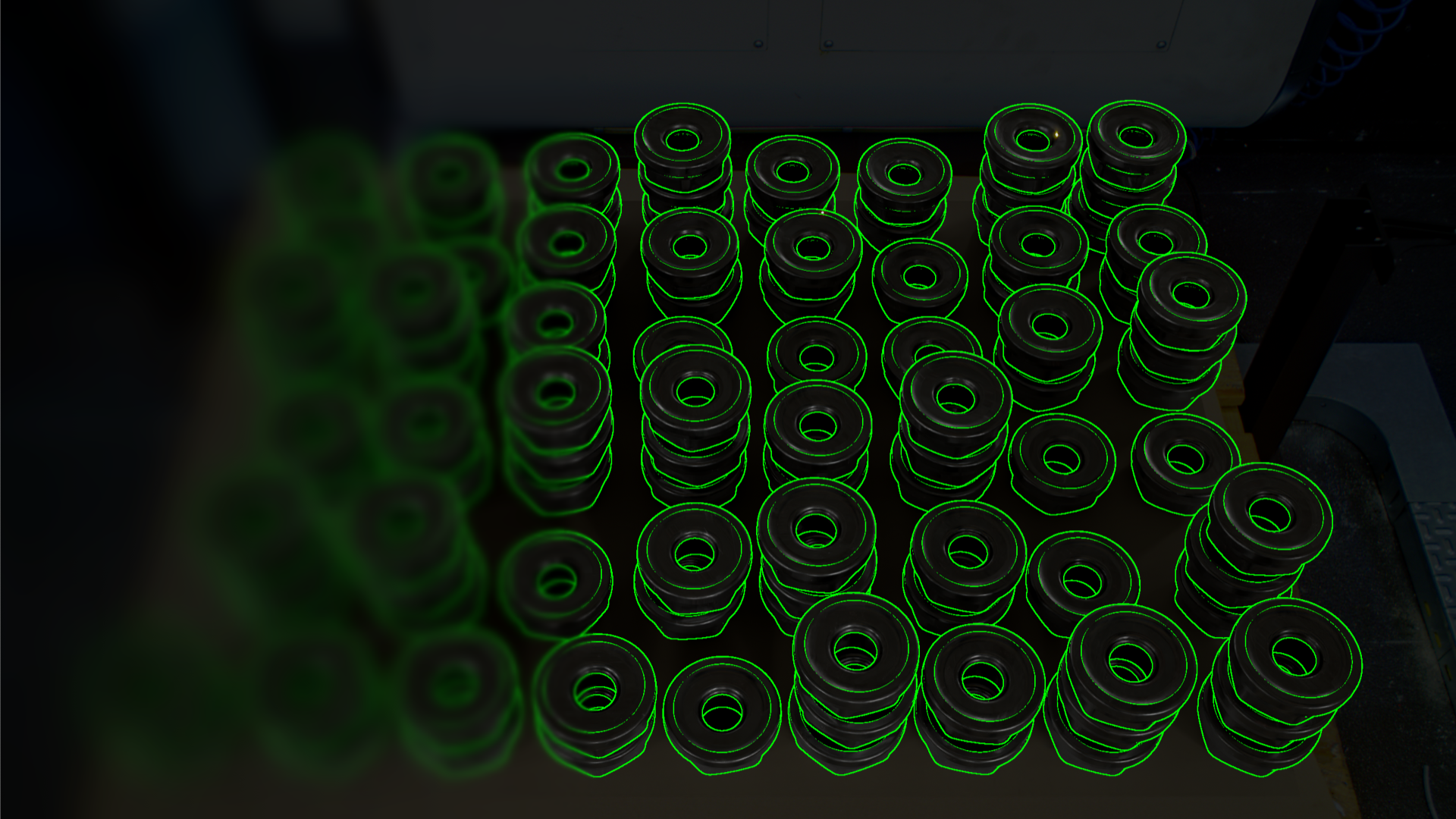 Varying lighting conditions